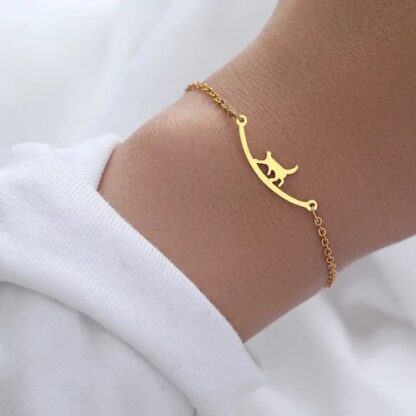 pulsera gato para mujer